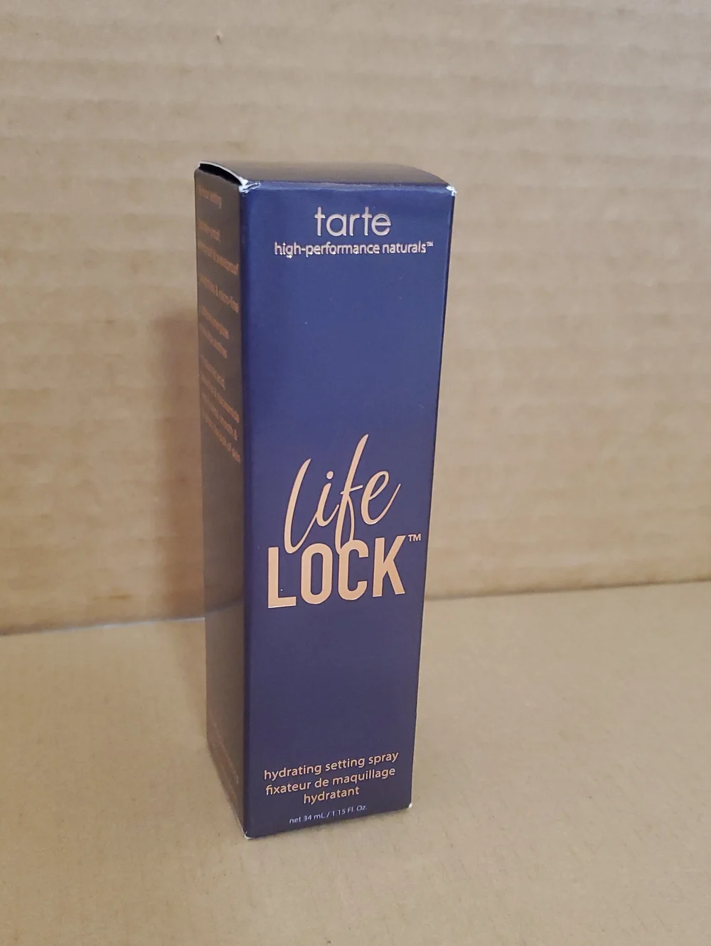 tarte Life Lock Hydrating Setting Spray NIB/NWOT